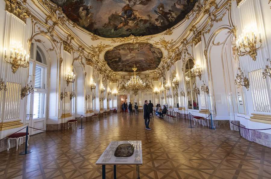 Great Gallery in Schönbrunn State Apartments at Schönbrunn Palace